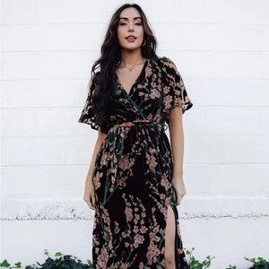 Baltic Born | Uma Velvet Maxi Dress